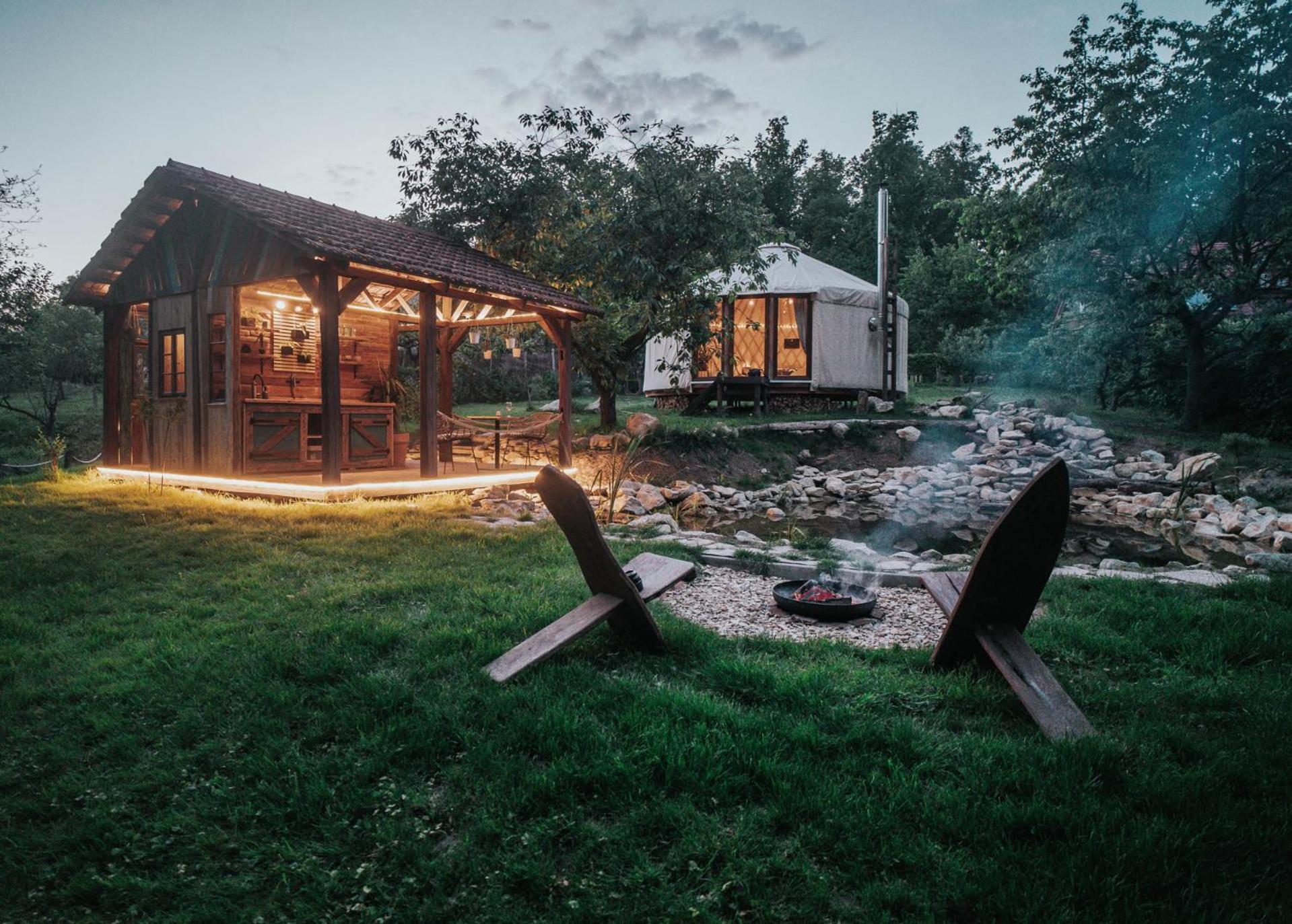 Klidny Kout Glamping Luxury tent