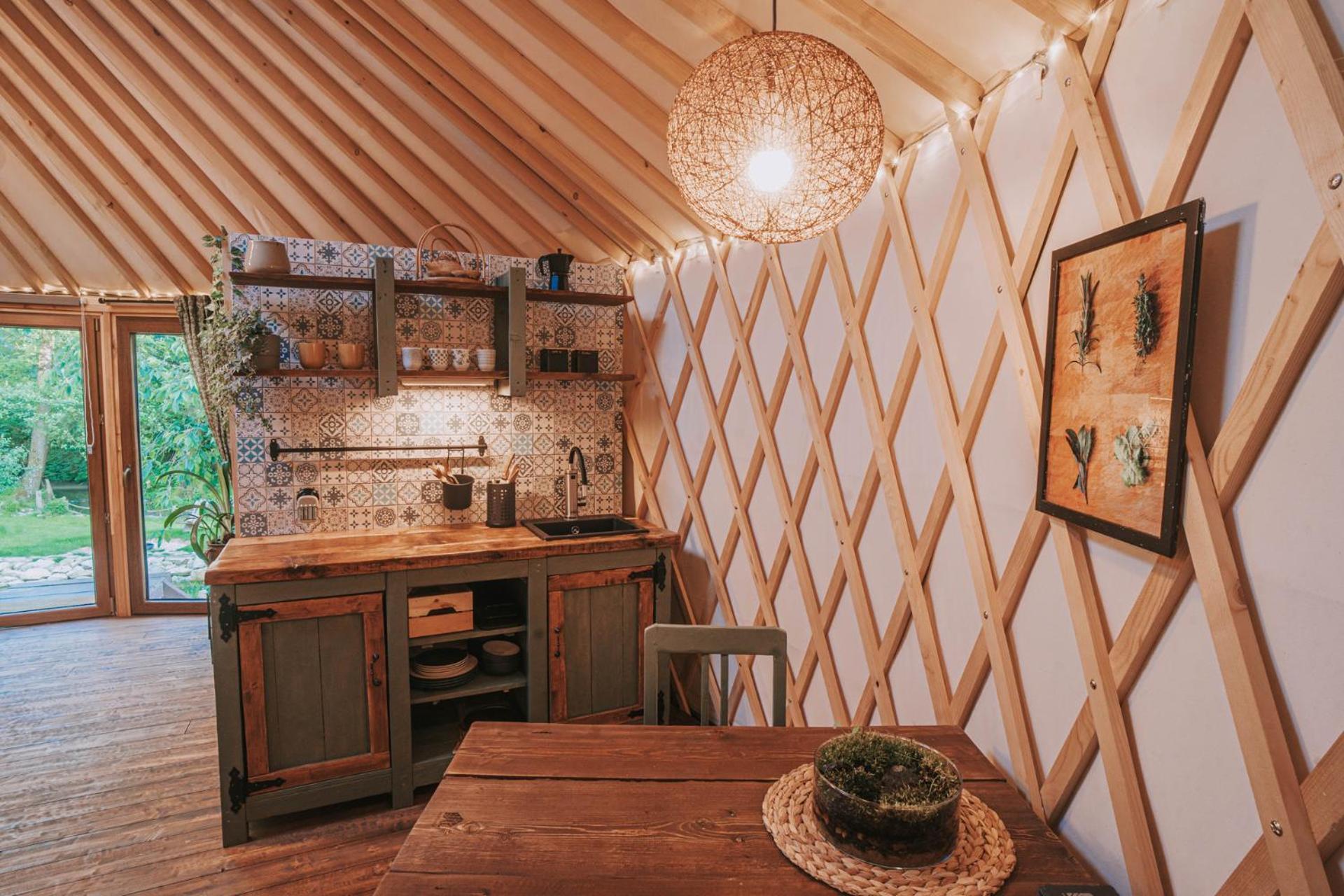 Klidny Kout Glamping Luxury tent